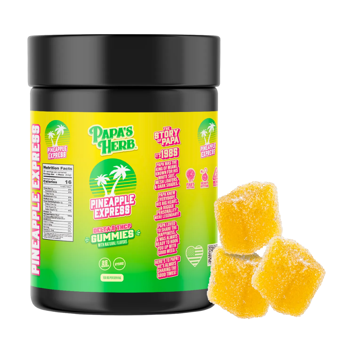 Papa's Herb Pineapple Express Gummies Papa's Herb Pineapple Express Gummies