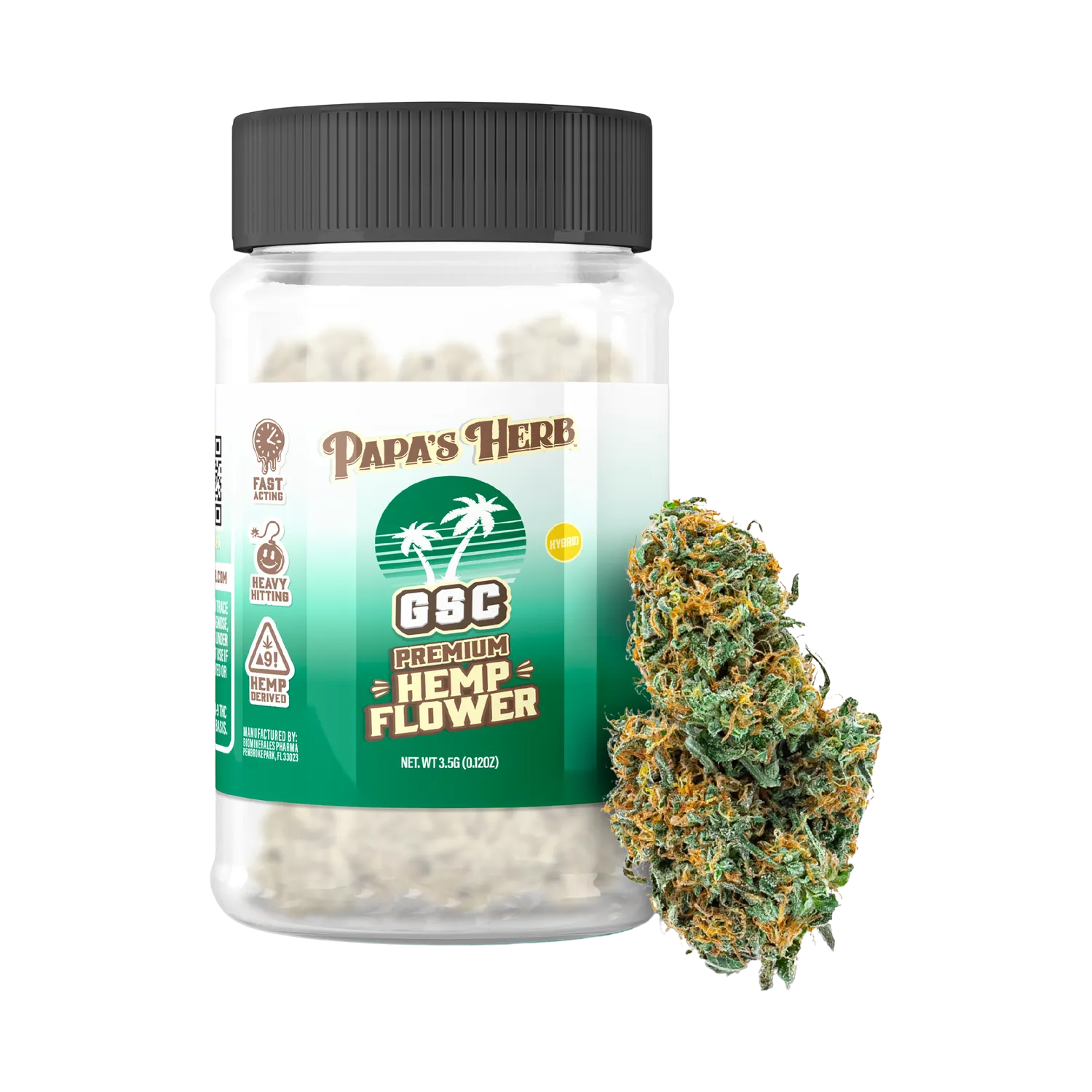 Papa's Herb GSC INDOOR THCa FLOWER Papa's Herb GSC INDOOR THCa FLOWER