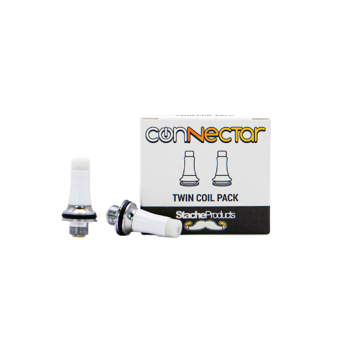 Close-up of the Crushed Quartz Twin Coil Pack, showing its metal construction and coil design against a plain white background. Close-up of the Crushed Quartz Twin Coil Pack, showing its metal construction and coil design against a plain white background.