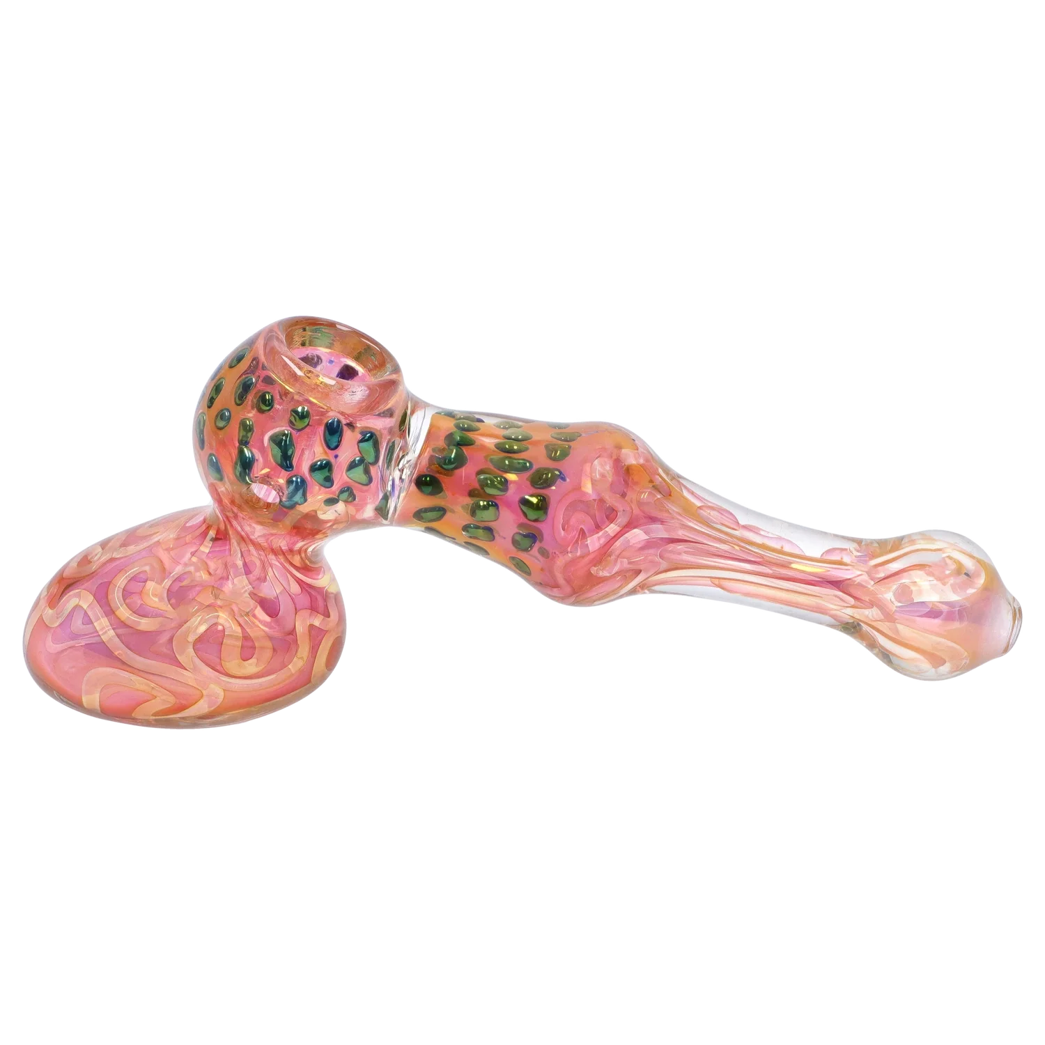 DankStop Gold Fume and Slime Hammer Bubbler - 8 in. DankStop Gold Fume and Slime Hammer Bubbler - 8 in.