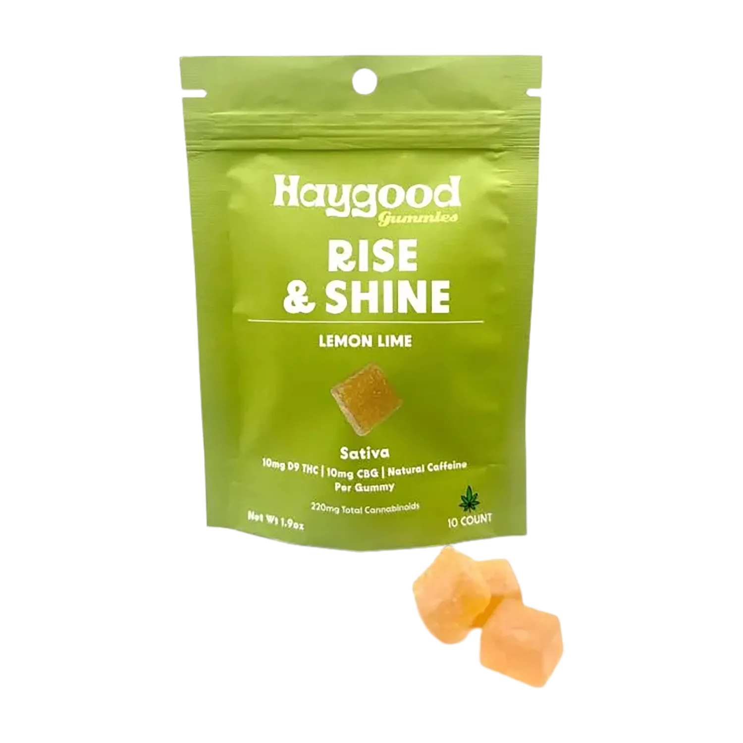 Haygood Farms Rise & Shine CBG & Delta 9 THC Live Resin Gummies – Sativa - Lemon Lime Haygood Farms Rise & Shine CBG & Delta 9 THC Live Resin Gummies – Sativa - Lemon Lime