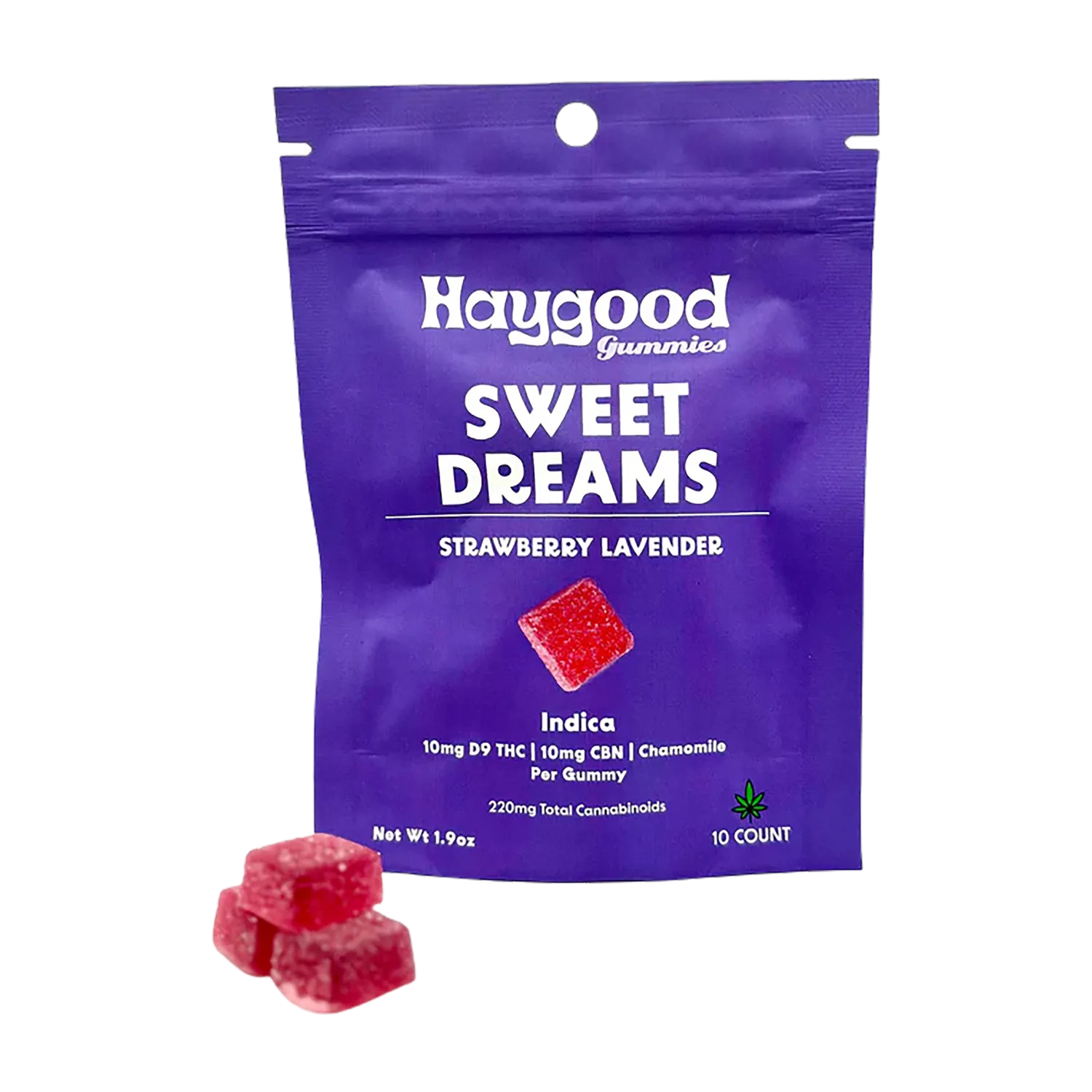 Haygood Farms Sweet Dreams: CBN & Delta 9 THC Live Resin Gummies – Indica - Mixed Berry Haygood Farms Sweet Dreams: CBN & Delta 9 THC Live Resin Gummies – Indica - Mixed Berry
