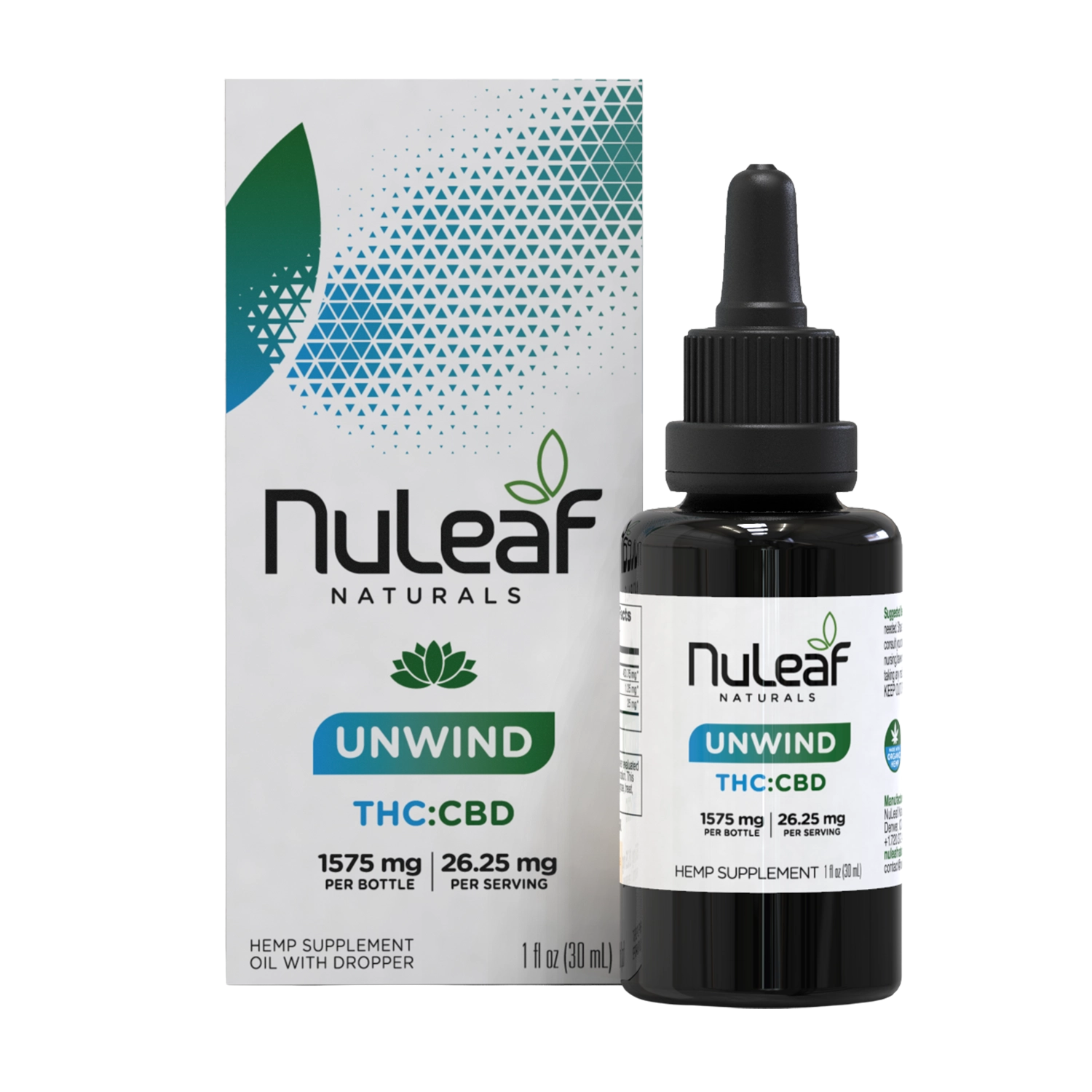 NuLeaf Naturals Unwind THC Oil NuLeaf Naturals Unwind THC Oil