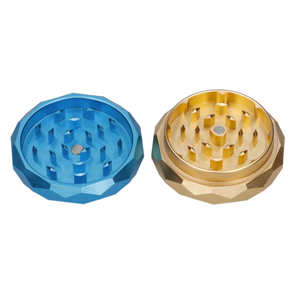 Famous Brandz Floral Lush 2 Stage Aluminum Herb Grinder DankStop famous-brandz-floral-lush-2-stage-aluminum-herb-grinder-dankstop