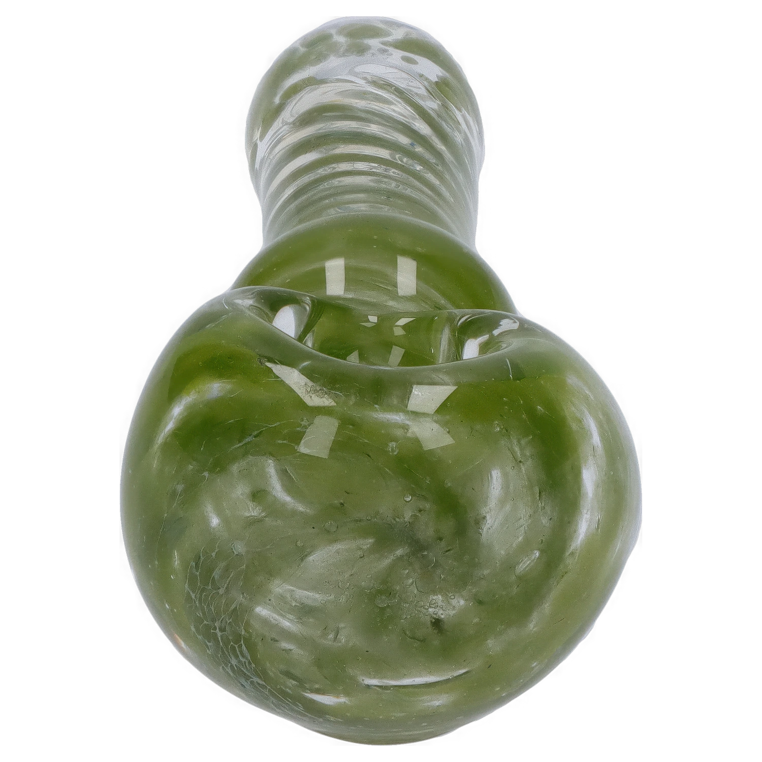Dankstop 3-inch Glass Swirl w/ Fume Hand Pipe Dankstop 3-inch Glass Swirl w/ Fume Hand Pipe