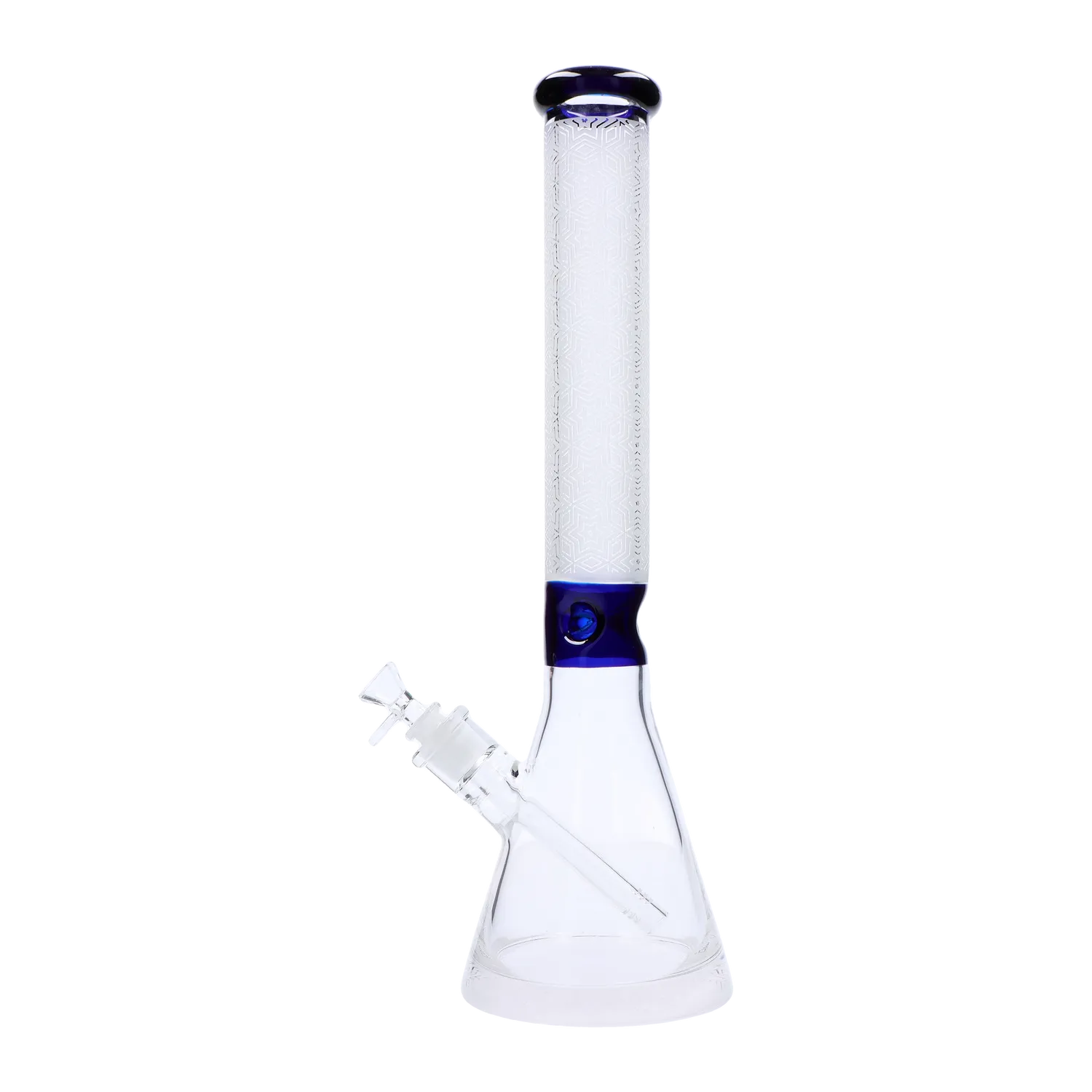 Frosted Engraved Bong - 17 in. Frosted Engraved Bong - 17 in.