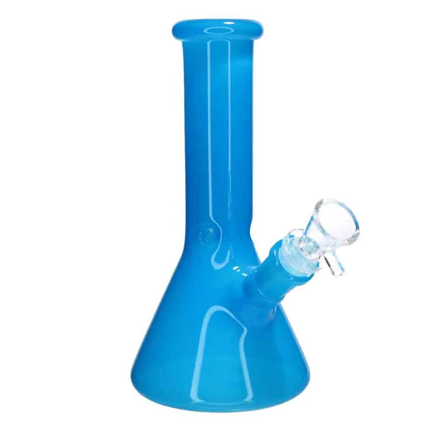 DankStop Milky Beaker Bong - 8 in. DankStop Milky Beaker Bong - 8 in.