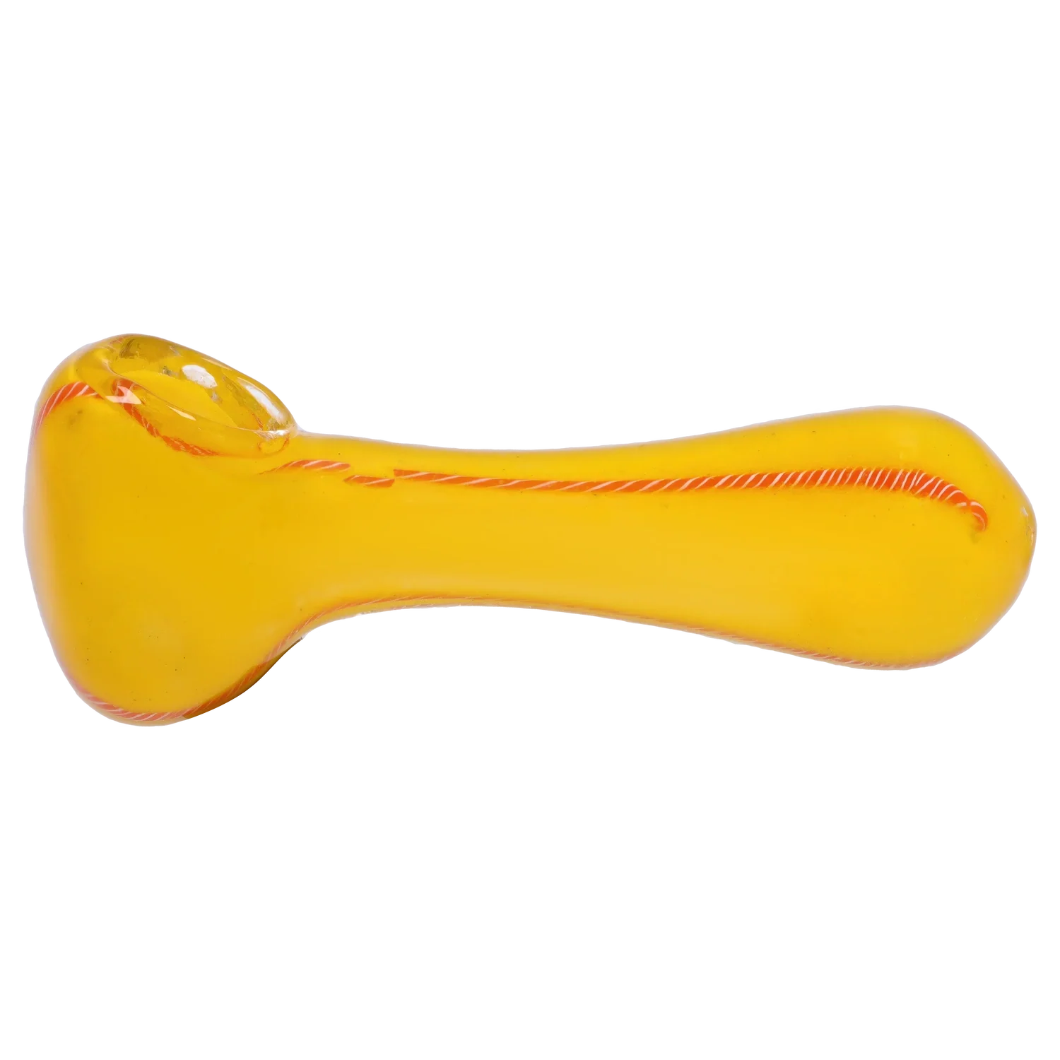 DankStop Frit Glass with Rasta Line Spoon Pipe - 4.5 in. DankStop Frit Glass with Rasta Line Spoon Pipe - 4.5 in.