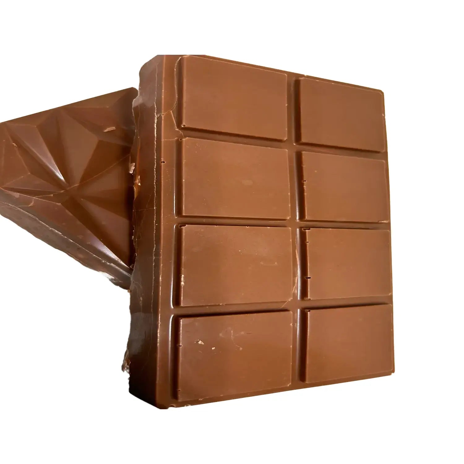 A side view of the Upscale Freeze Chocolate Smore, showing the layered chocolate and marshmallow confection. A side view of the Upscale Freeze Chocolate Smore, showing the layered chocolate and marshmallow confection.