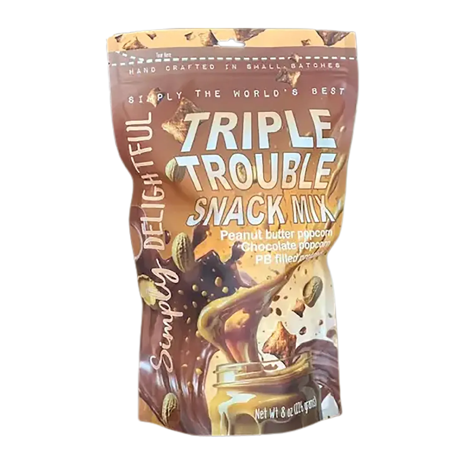 Simply Delightful Triple Trouble Snack Mix Simply Delightful Triple Trouble Snack Mix