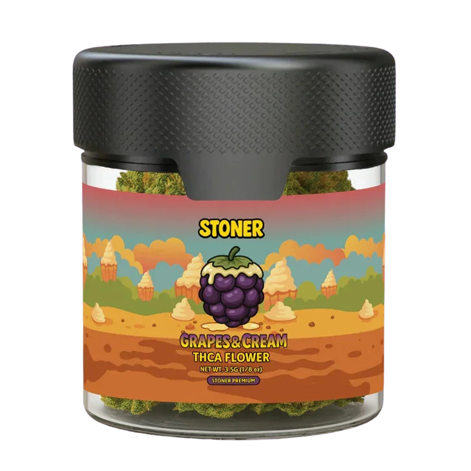 Stoner Grapes and Cream THCA Flower - Stoner Premium Stoner Grapes and Cream THCA Flower - Stoner Premium