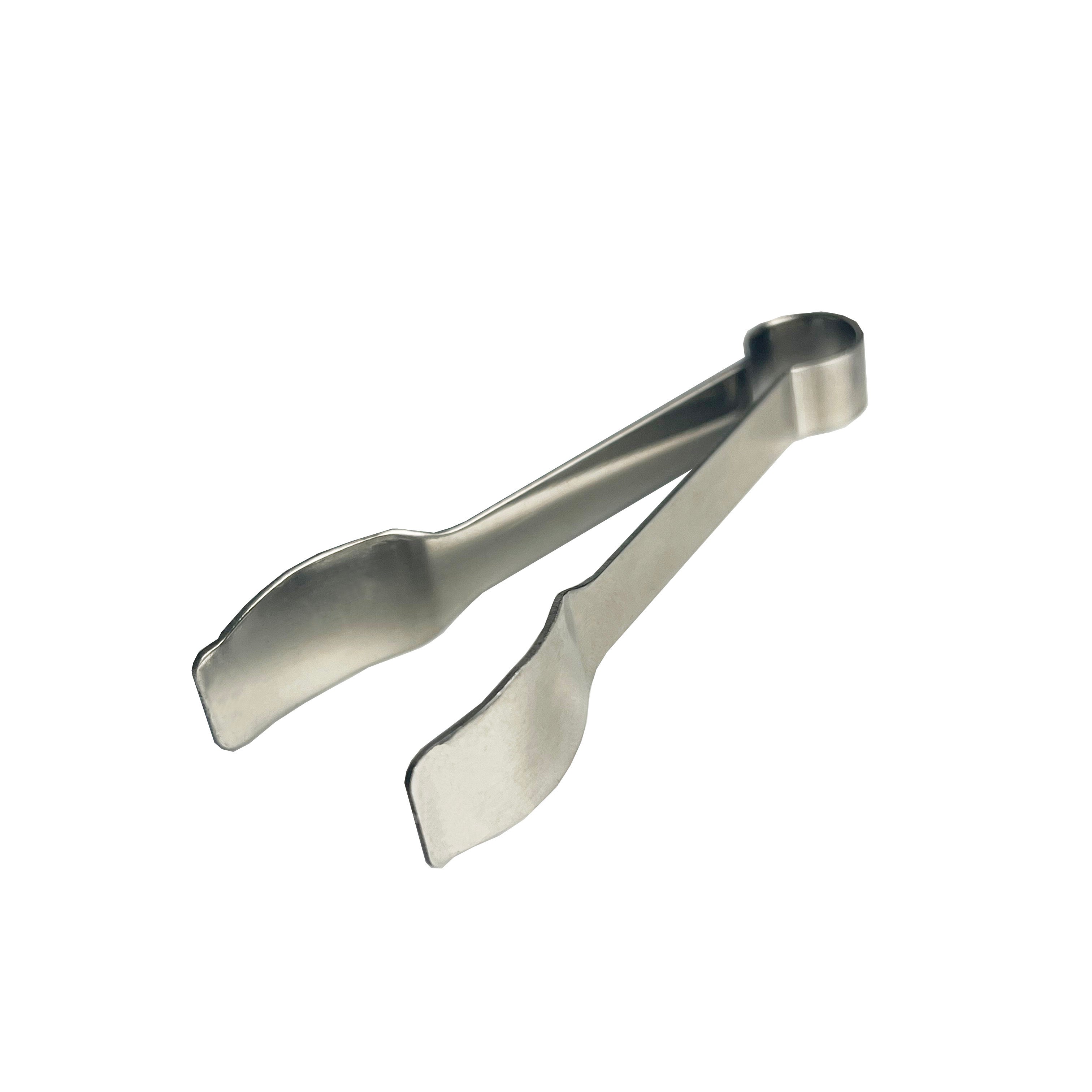 A close-up shot of the silver Vape Tweezers, angled to show their pointed tips and metallic sheen against a plain white background. A close-up shot of the silver Vape Tweezers, angled to show their pointed tips and metallic sheen against a plain white background.