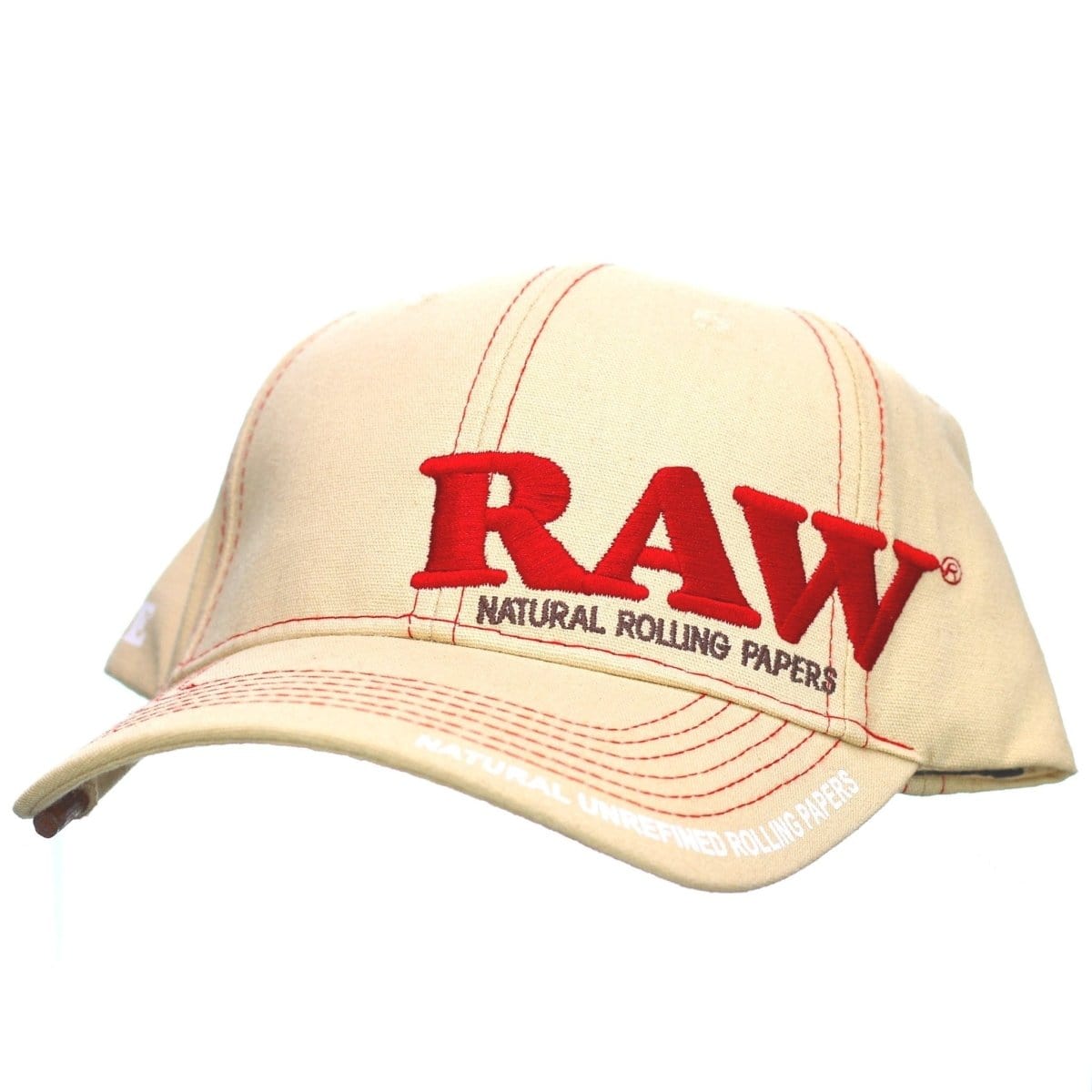 Front view of the Raw Dad Poker Hat, a dark-colored baseball cap with the brand name prominently displayed on the front. Front view of the Raw Dad Poker Hat, a dark-colored baseball cap with the brand name prominently displayed on the front.
