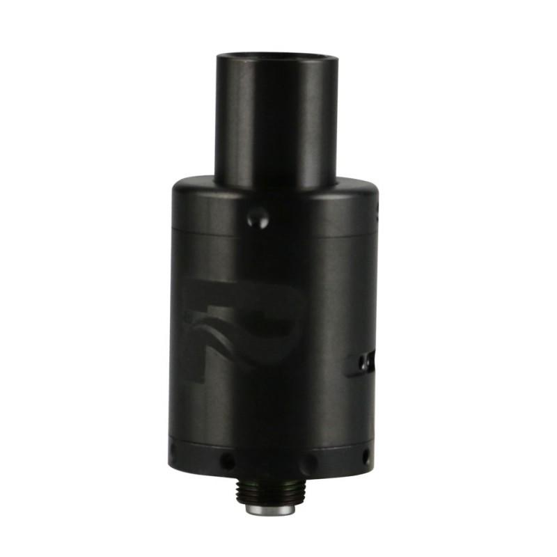 Front view of the APX Wax V3 Full Metal Atomizer Tank, showcasing its cylindrical, metallic design against a plain white background. Front view of the APX Wax V3 Full Metal Atomizer Tank, showcasing its cylindrical, metallic design against a plain white background.