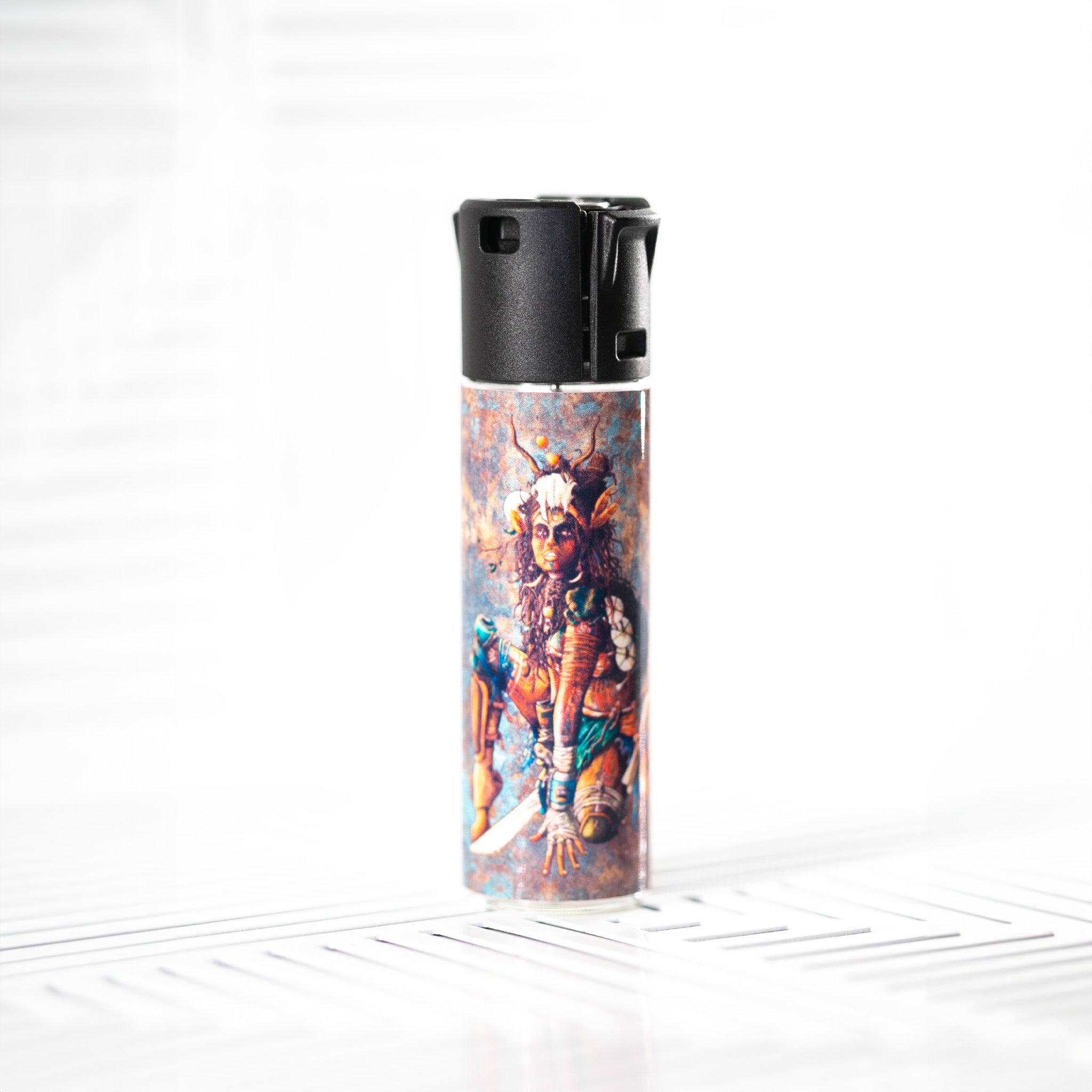 A close-up studio shot of the Paddy Tandy Stash Jar, featuring a sleek, dark container on a bright white surface. A close-up studio shot of the Paddy Tandy Stash Jar, featuring a sleek, dark container on a bright white surface.