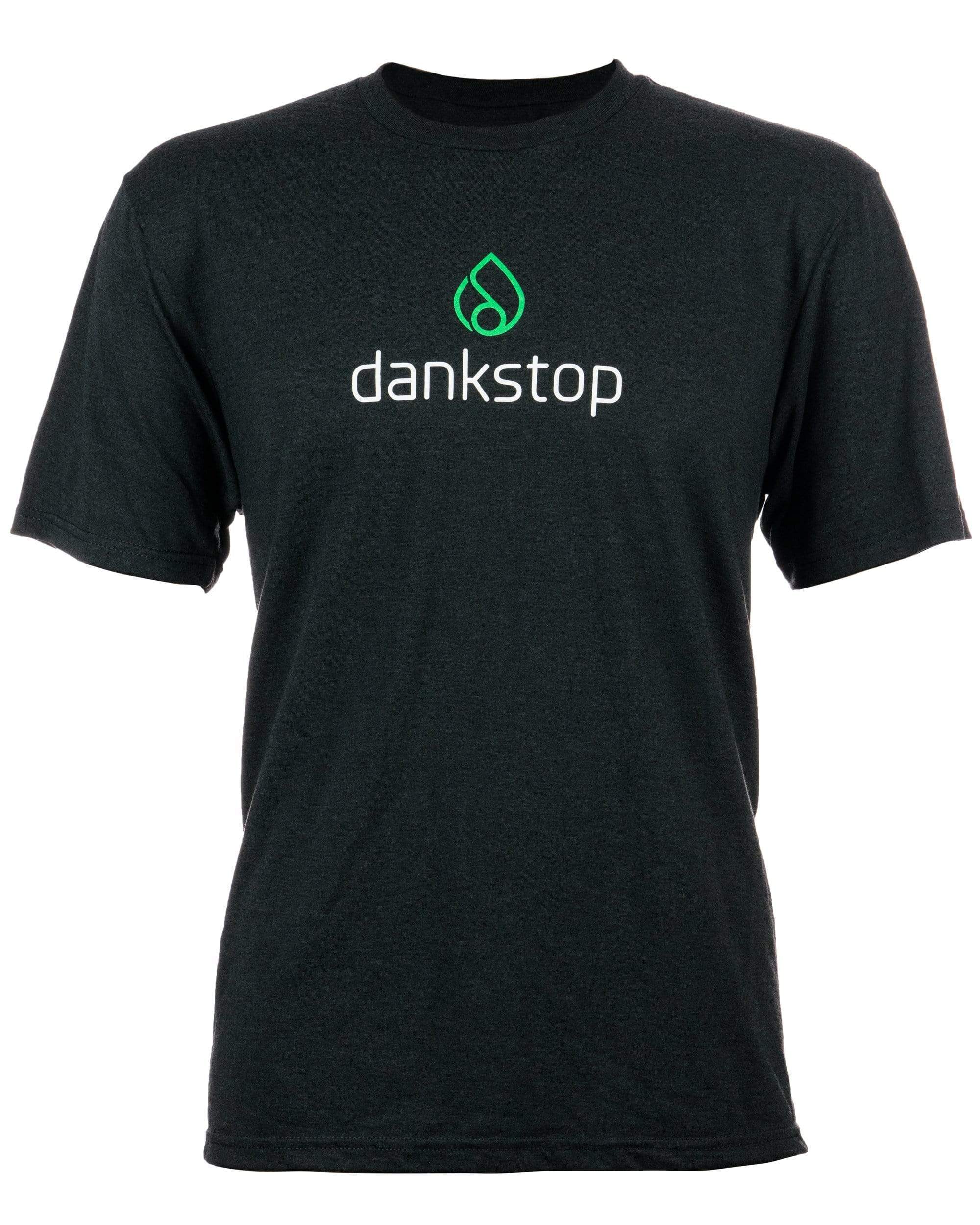 Front view of the Soft Logo T-Shirt, a black crewneck tee with a subtle branded logo centered on the chest. Front view of the Soft Logo T-Shirt, a black crewneck tee with a subtle branded logo centered on the chest.