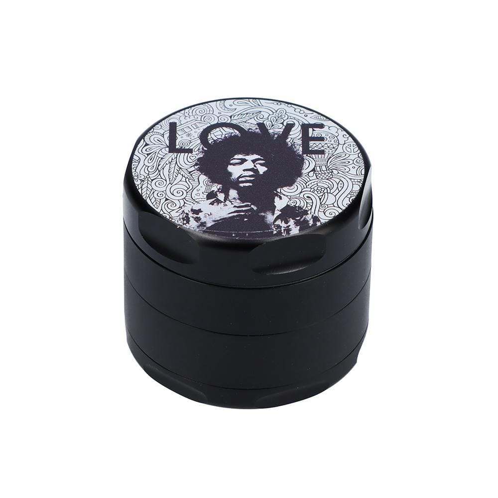 Jimi Hendrix Love 55mm 4-Piece Grinder Jimi Hendrix Love 55mm 4-Piece Grinder
