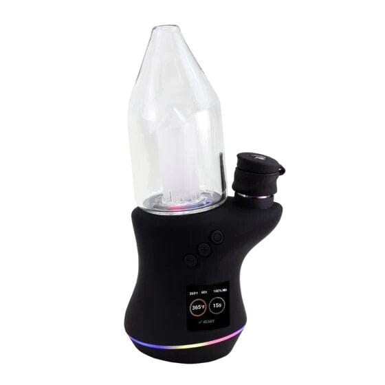 Front view of the CARTA 2| showcasing its compact, rounded form and dark-colored body against a plain white background. Front view of the CARTA 2| showcasing its compact, rounded form and dark-colored body against a plain white background.