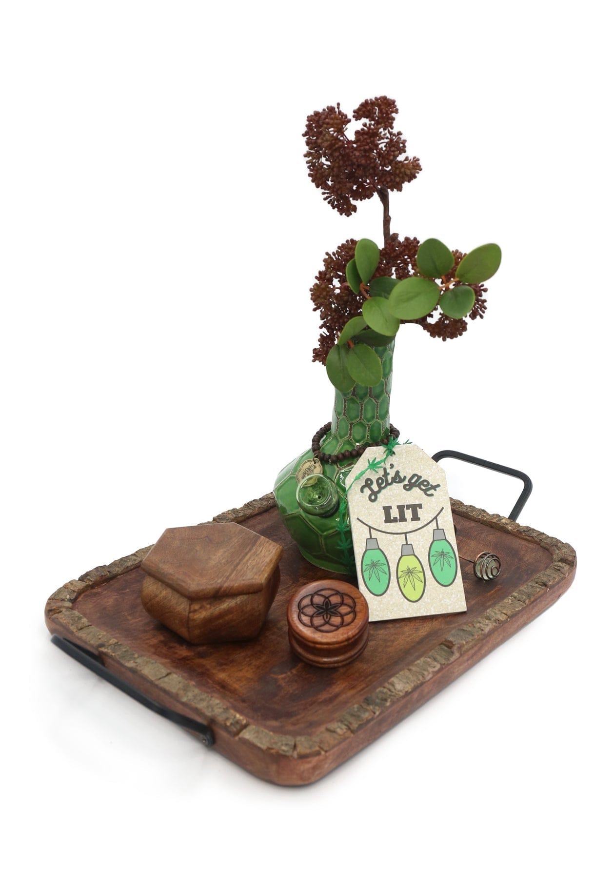 A top-down view of the Woodland Turtle Set on a wooden surface, showcasing the textured, green turtle design. A top-down view of the Woodland Turtle Set on a wooden surface, showcasing the textured, green turtle design.