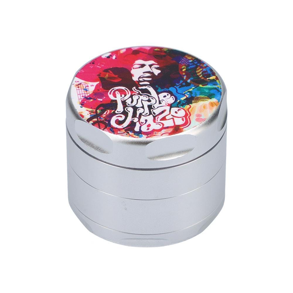 Jimi Hendrix Rainbow Haze 55mm 4-Piece Grinder Jimi Hendrix Rainbow Haze 55mm 4-Piece Grinder