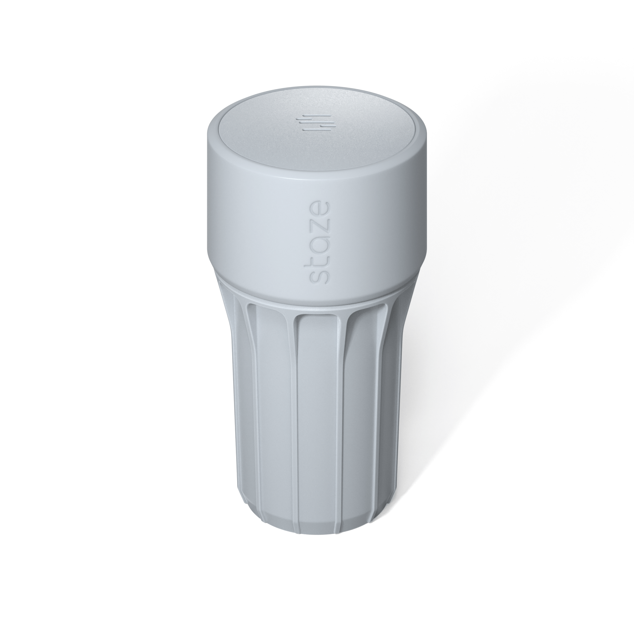 Front view of the Preserve container with a minimalist design and neutral color palette against a plain white backdrop. Front view of the Preserve container with a minimalist design and neutral color palette against a plain white backdrop.