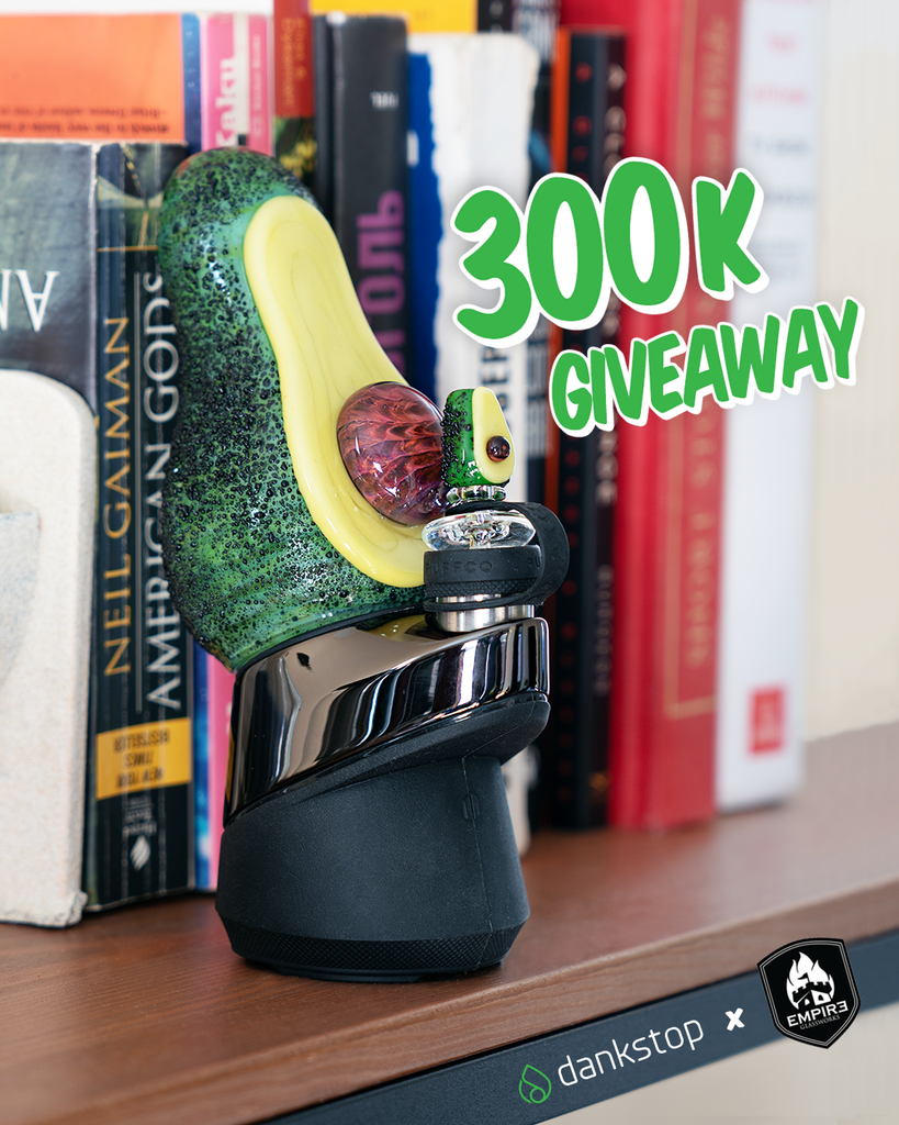 GIVEAWAY | Puffco Peak + Avocado attachment by Empire Glassworks