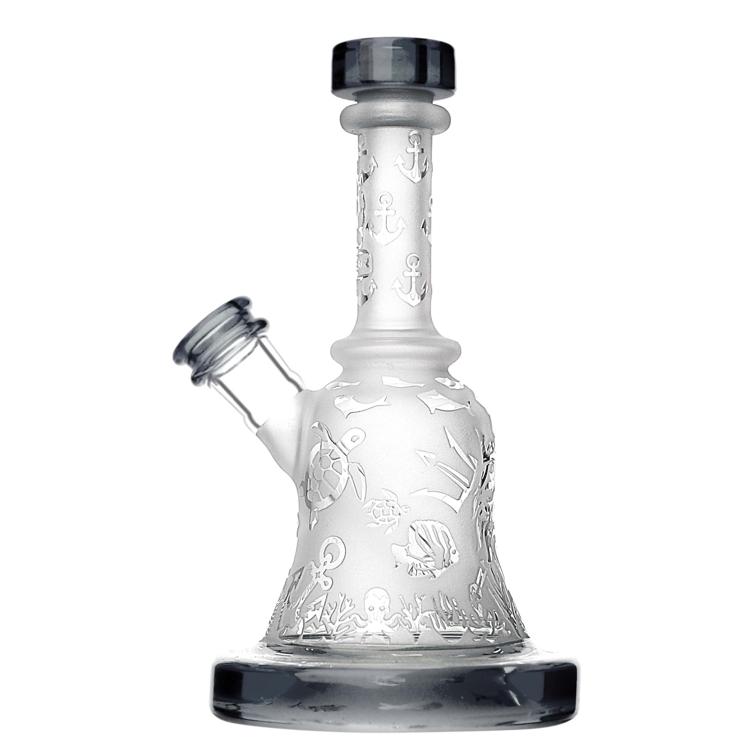 Sandblasted Bell Mini Bong