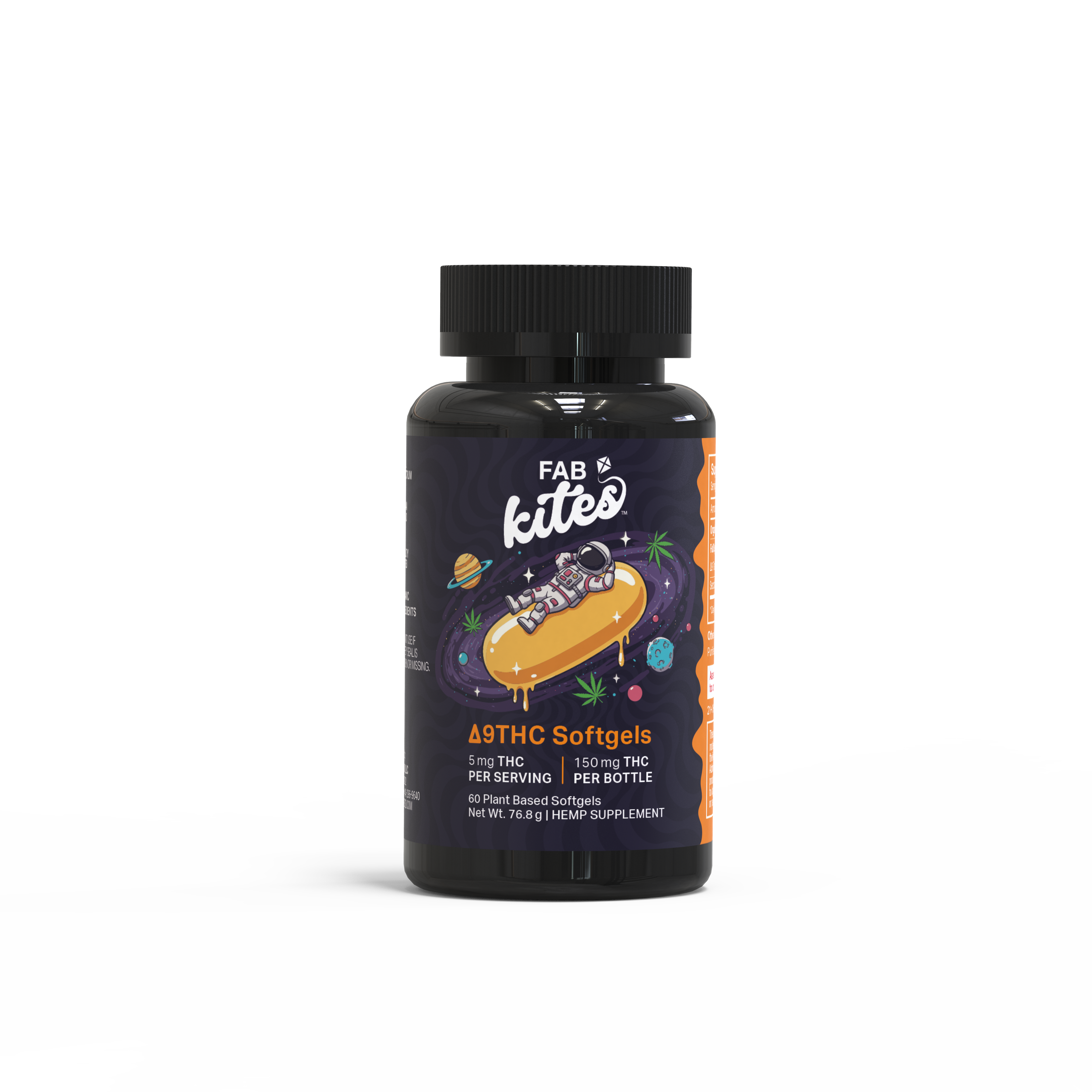FAB Kites D9 THC Softgels (150mg)