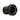 Close-up front-angle view of a black Invincibowl Adaptabowl showing its rounded square rim and green inner ring against a white background
