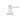 Side profile of the clear MJ Arsenal Vulkan Bubbler on a white background showing its flared base, straight mouthpiece, and internal downstem.