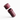 Angled close-up of the burgundy Staze STAZE PRESERVE cap and threaded body suspended against a white background.