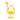 Front view of the Spotted Egg XL Bong, a clear glass water pipe with yellow spotted details and a rounded base.