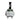 Front view of the Cauldron XL Bong, a clear glass cauldron-shaped water pipe with a wide base and curved neck.