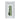 Centered front view of the green Pax Flow Vaporizer against a light gray background showing the device's clip partially extended and subtle top-down lighting.
