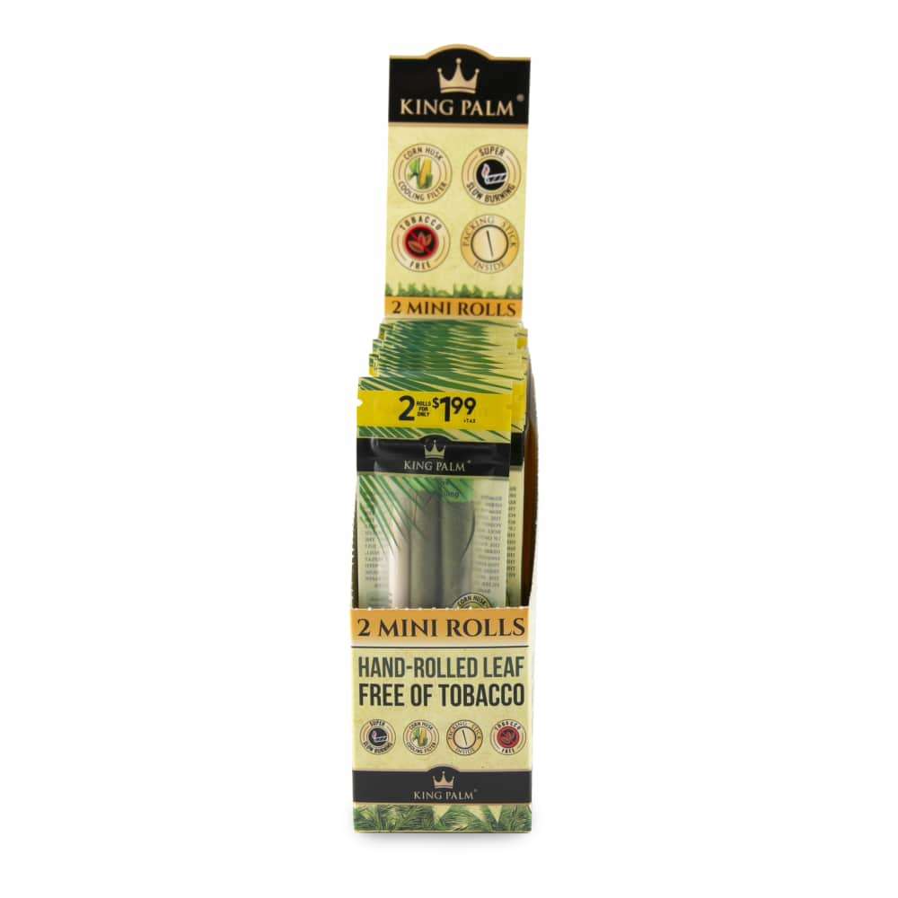 Mini Pre-Rolled 2-Pack Leaf Tubes - Box of 20