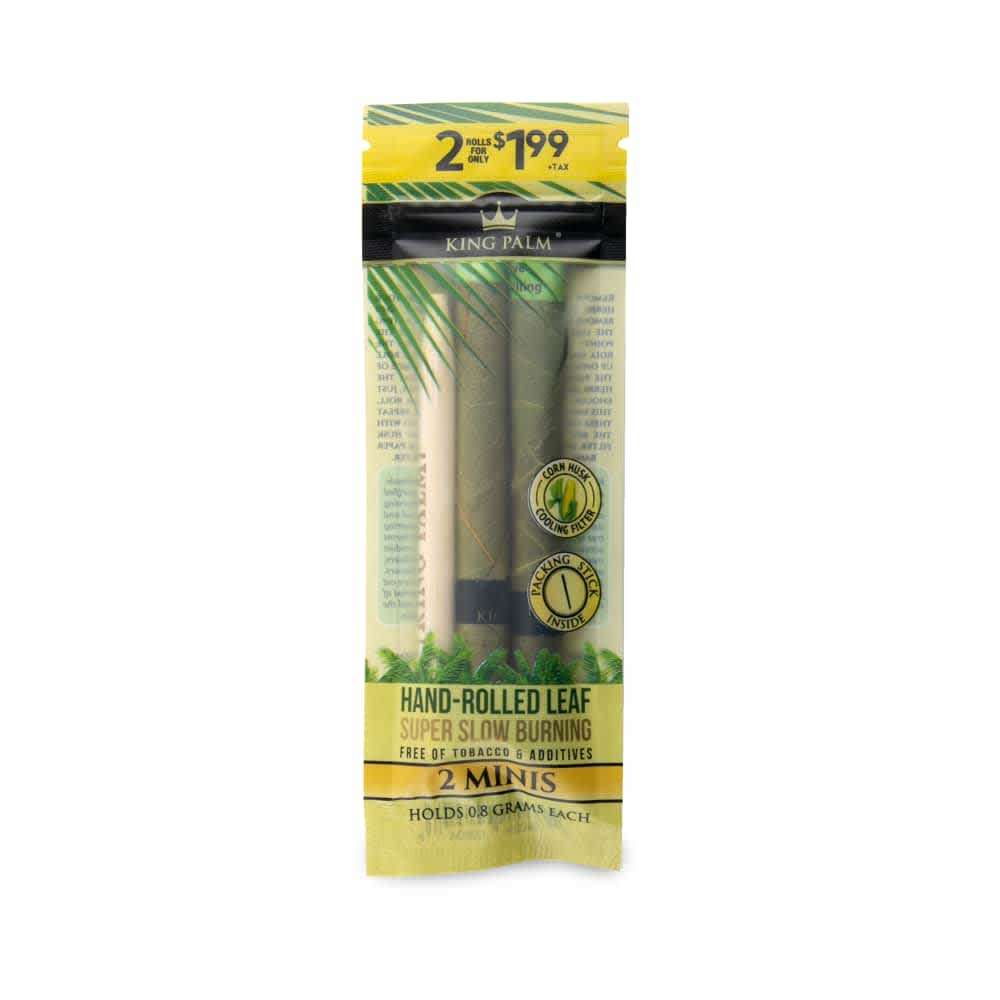 Mini Pre-Rolled 2-Pack Leaf Tubes - Box of 20