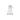 Centered front view of the clear MJ Arsenal Vulkan Bubbler on a white background, showing its flared base and angled mouthpiece.