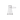 Centered front view of the clear MJ Arsenal Vulkan Bubbler on a white background, showing its conical body, side mouthpiece, and etched logo.