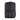 Front view of the Traveler Smell Proof Backpack, a sleek black bag with multiple zipper compartments and a modern, minimalist design.