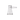 Side view of the clear MJ Arsenal Vulkan Bubbler with a flared base and a horizontal tubular mouthpiece against a white background