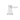 Side profile of the clear MJ Arsenal Vulkan Bubbler on a white background, showing its conical base and horizontal mouthpiece.