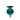 A top-down view of the Color Bubble Carb Cap, showcasing its rounded, transparent glass design.