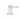 Side view of the clear MJ Arsenal Vulkan Bubbler with a flared conical base and a straight horizontal mouthpiece against a white background.