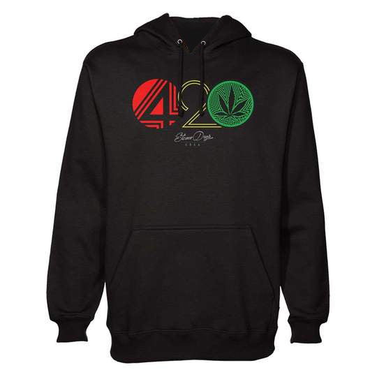 420 Rasta Pullover Hoodie