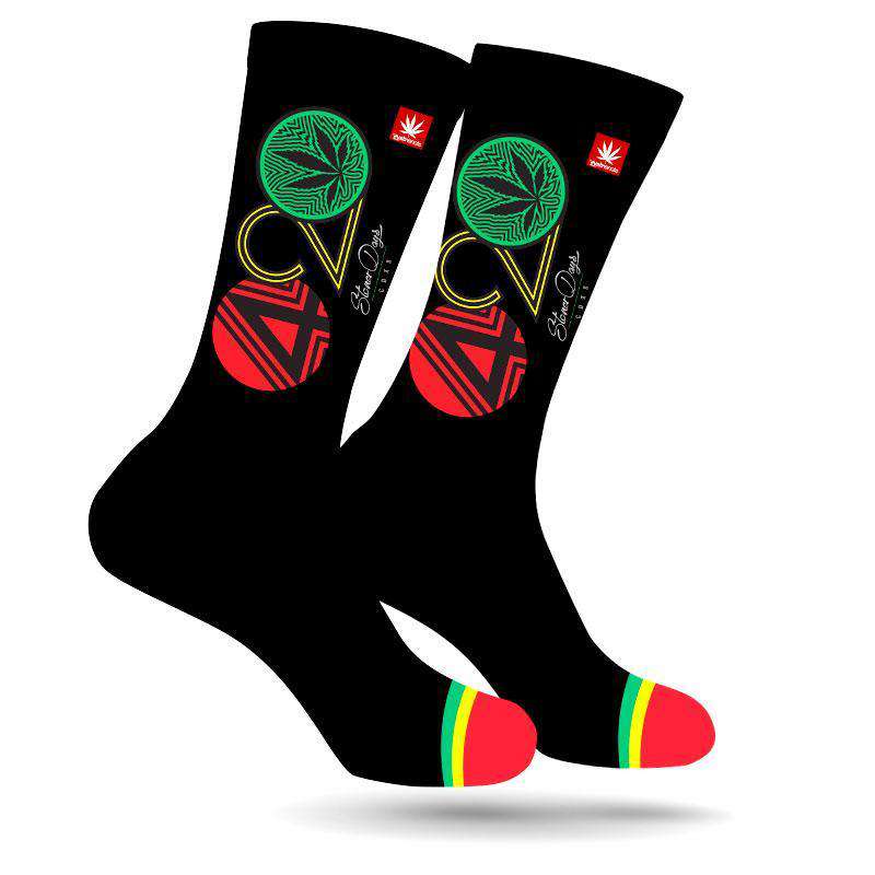 420 Rasta Socks