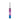 Front view of the Spacescape Crystal Handle Dab Tool, showing a sleek metal tip and colorful, translucent handle.