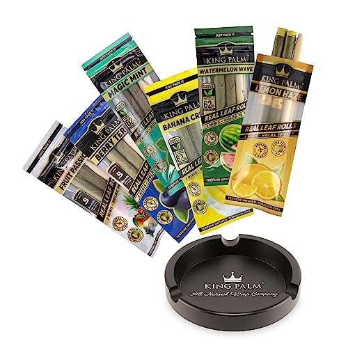 Mini Flavored Pre Rolled Leaf Tubes - Combo Pack With Ashtray