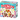 A vibrant, angled shot of the DIY Candy Making Kit - Tanoshii Waffle package, showcasing colorful illustrations and Japanese text on a bright background.