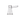 Side view of a clear glass MJ Arsenal Vulkan Bubbler on a white background, showing its flared beaker base and straight side tube.