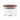 Front view of the Cirrus Jar - Natural showing a clear glass body topped by a flat, light wood lid against a white background.